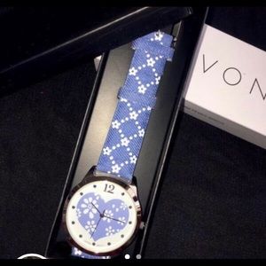 Denim Petal Watch